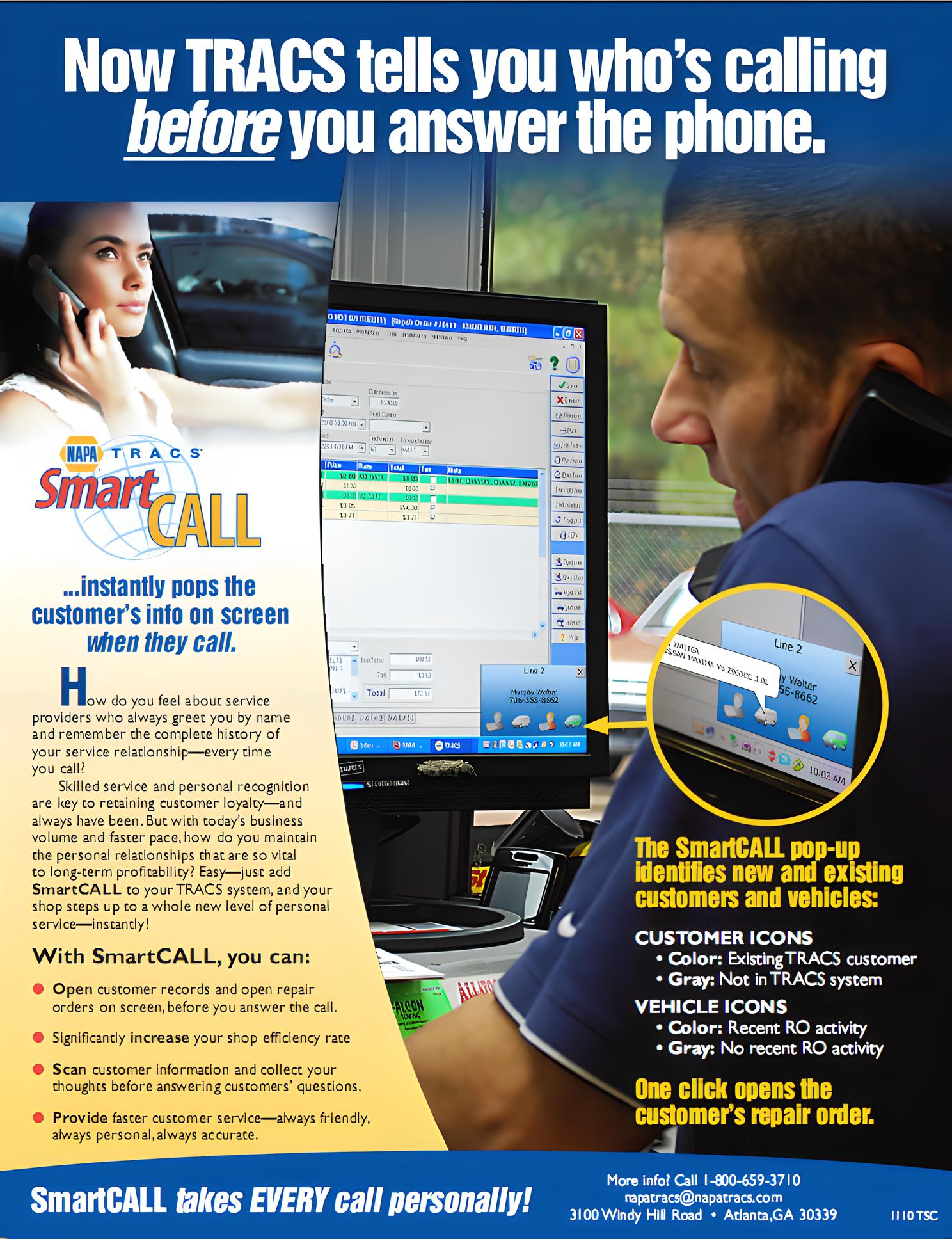 NAPA SmartCall brochure
